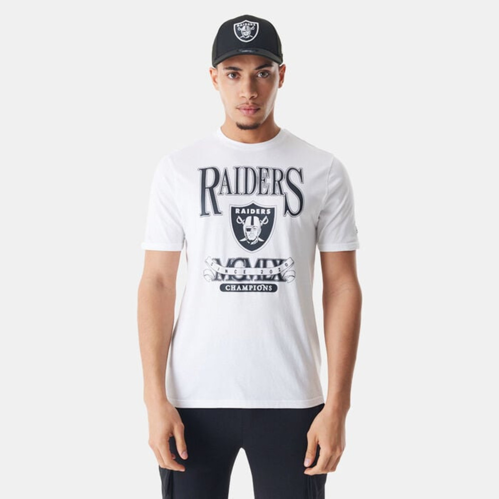 Las Vegas Raiders White Tee